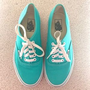 Low top Vans Turquoise/Teal